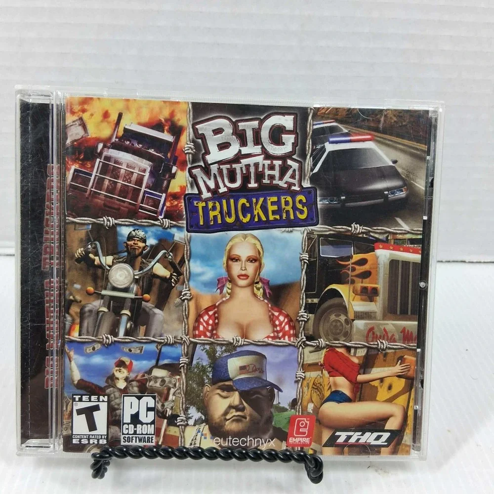 Big Mutha Truckers PC CD-ROM '03 THQ Eutechnyx Windows 98/ME/2000/XP Racing Game